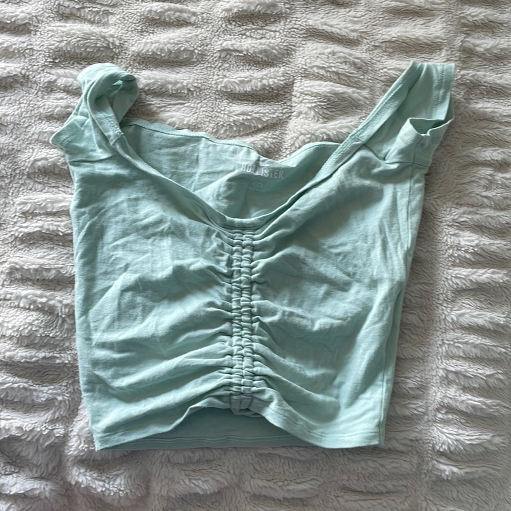 Hollister tee. Turquoise size S
